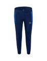 Erima Traingshose Six Wings Worker lang (100% Polyester, sportliche Passform) royalblau/navyblau Damen